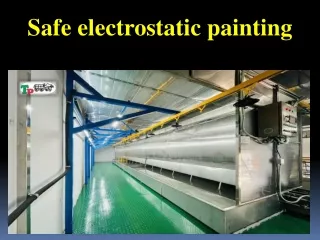 safe electrostatic painting