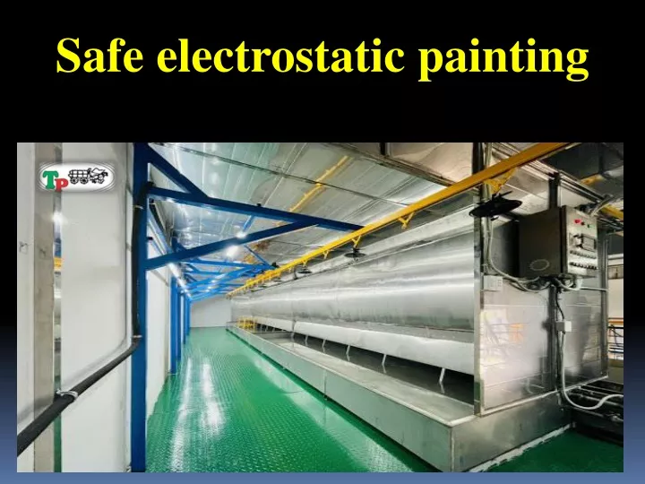 safe electrostatic painting