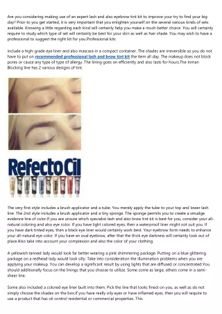 The Ugly Truth About discounted professional lash and brow tint kits online