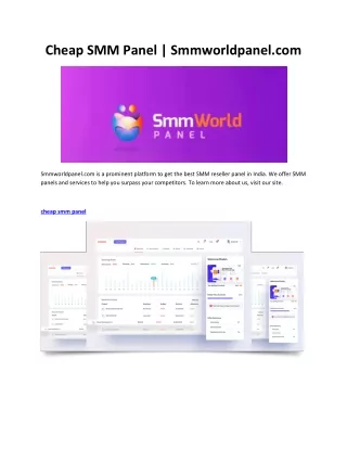 cheap smm panel