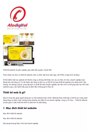 thi t k website chuy n nghi p giao