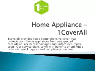 Home Appliance Repair