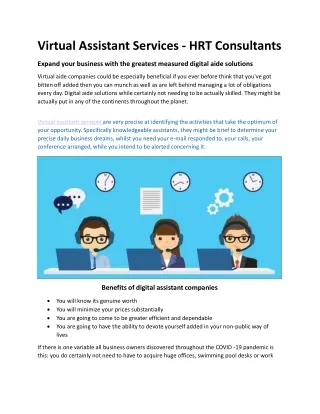 Virtual Assistant Services