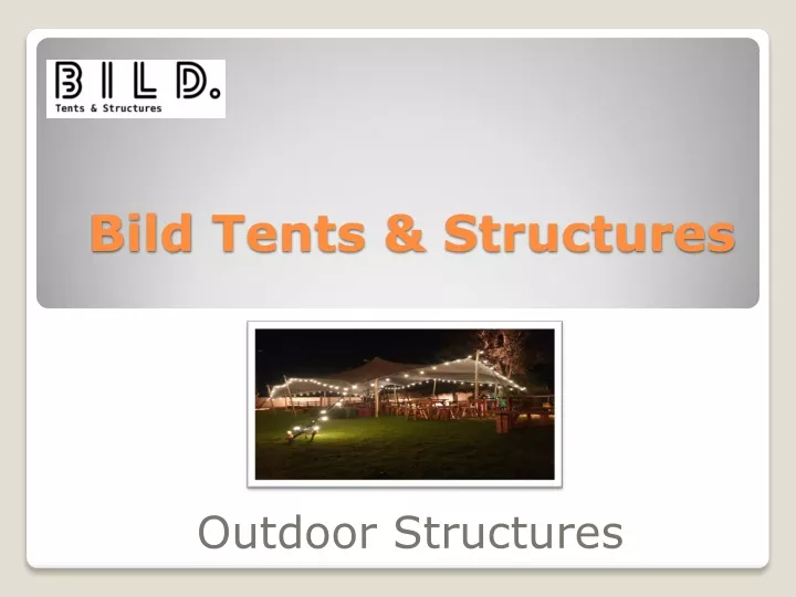 bild tents structures