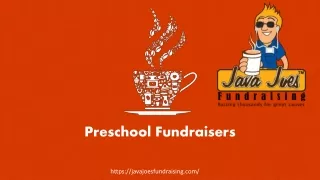 Preschool Fundraisers