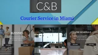 Miami Express Courier- Courier & Beyond