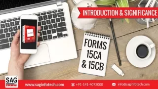 The Introduction and Importance of Forms 15CA and 15CB