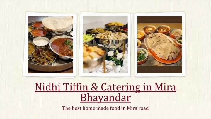 nidhi tiffin catering in mira bhayandar