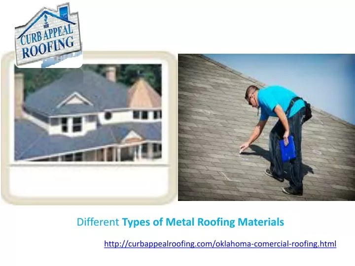 different types of metal roofing materials