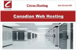 canadian web hosting