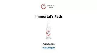 Immortal's Path