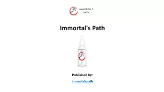 immortal s path published by immortalspath
