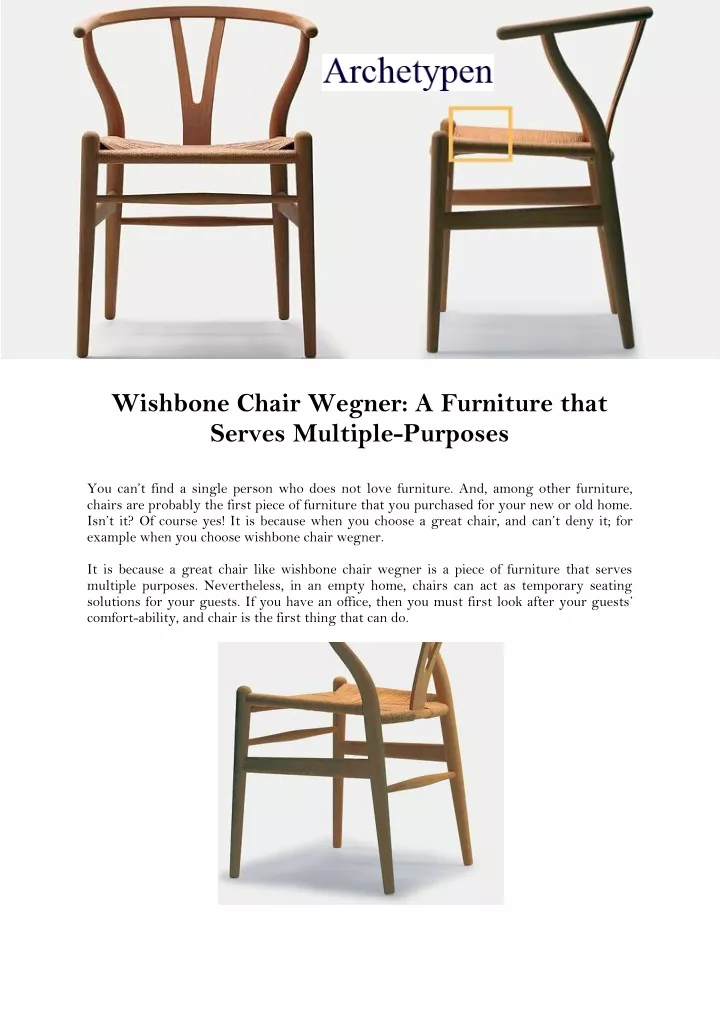 wishbone chair wegner a furniture that serves