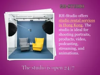 Studio Rental Hong Kong