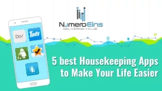 5 best Housekeeping Apps to Make Your Life Easier