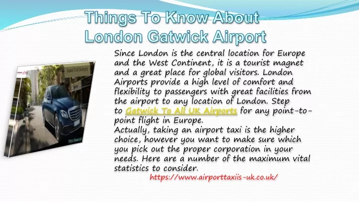 things to know about london gatwick airport