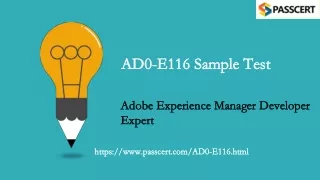 ad0 e116 sample test ad0 e116 sample test