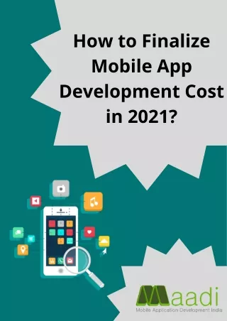 how to finalize mobile app development cost