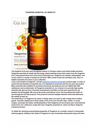 tangerine essential oil benefits.,,