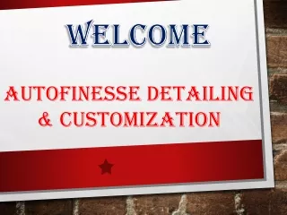 welcome