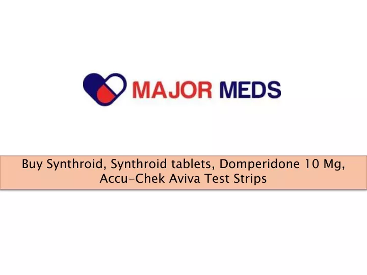 buy synthroid synthroid tablets domperidone