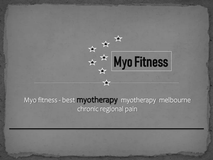 myo fitness