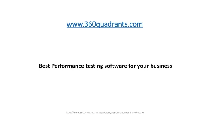 www 360quadrants com