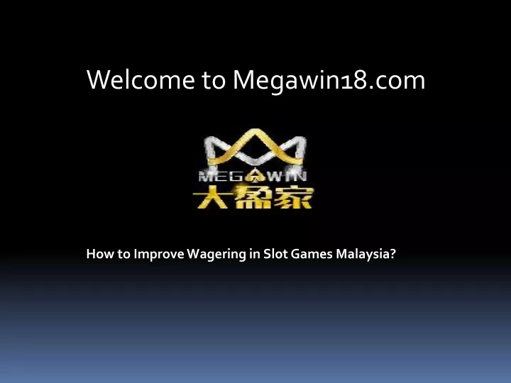 welcome to megawin18 com