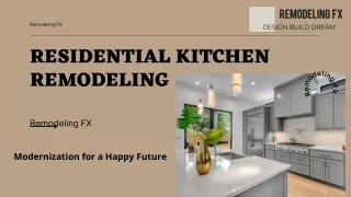 Residential Kitchen Remodeling | Remodeling FX