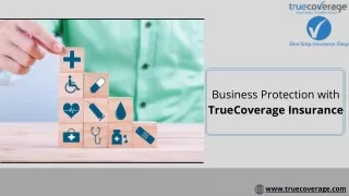 business protection with truecoverage insurance