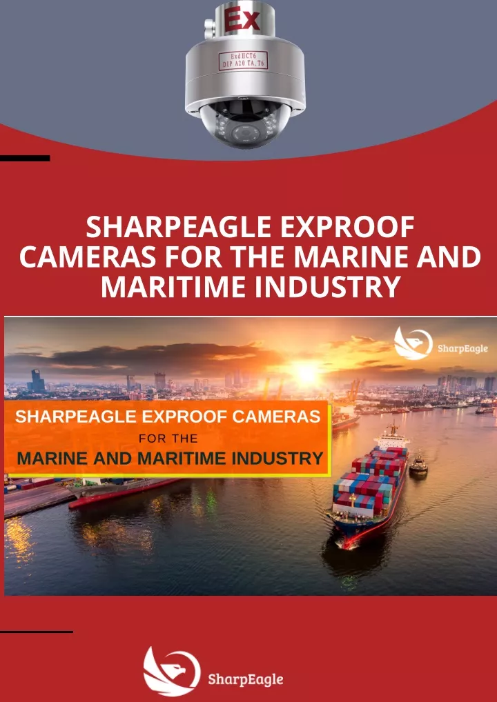 sharpeagle exproof cameras for the marine