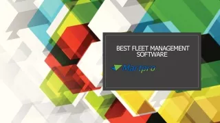 best fleet management software