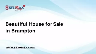 beautiful house for sale in brampton