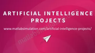 artificial intelligence projects