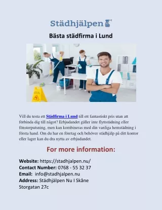 b sta st dfirma i lund