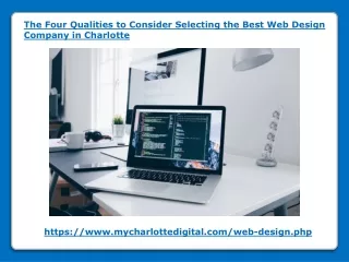 The Four Qualities to Consider Selecting the Best Web Design Company