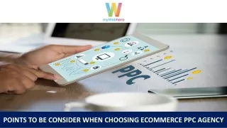 points to be consider when choosing ecommerce