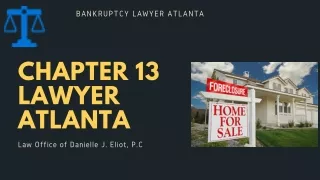 Chapter 13 Lawyer Atlanta