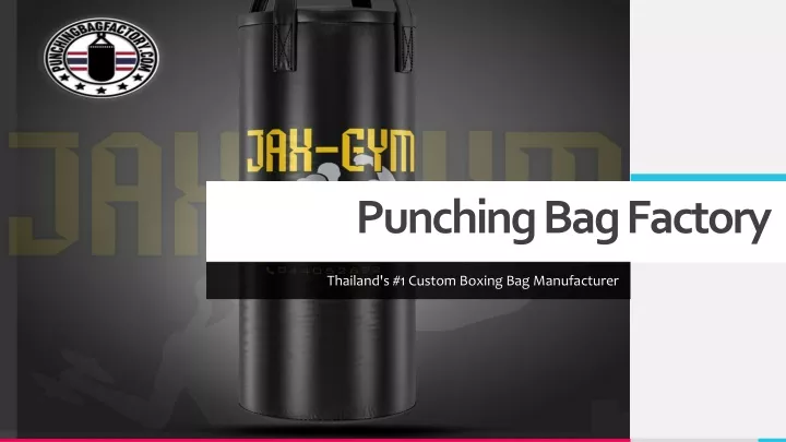 punching bag factory