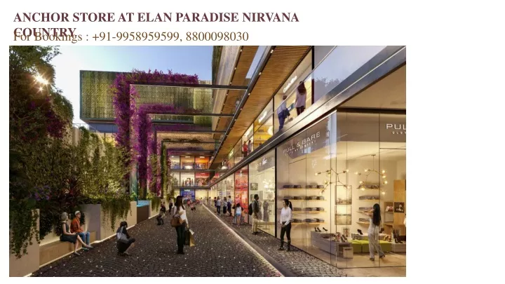 anchor store at elan paradise nirvana country