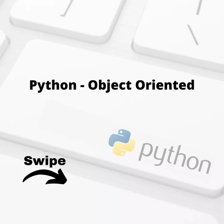 python object oriented