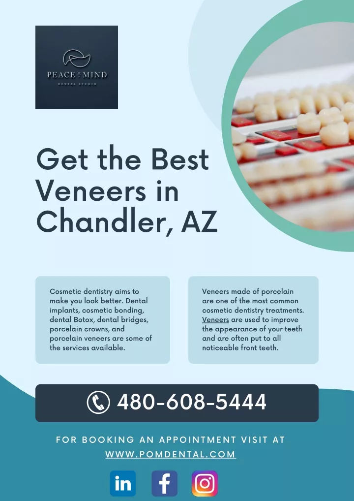 get the best veneers in chandler az