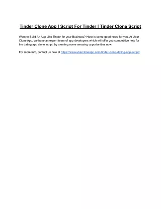 tinder clone app script for tinder tinder clone