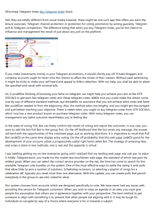 purchase telegram votes buy telegram votes quick