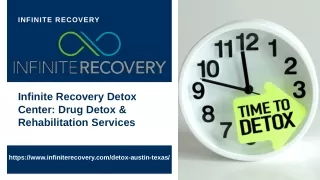 Infinite Recovery Detox Center Drug Detox & Rehabilitation Services
