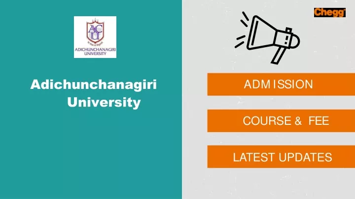 adichunchanagiri university