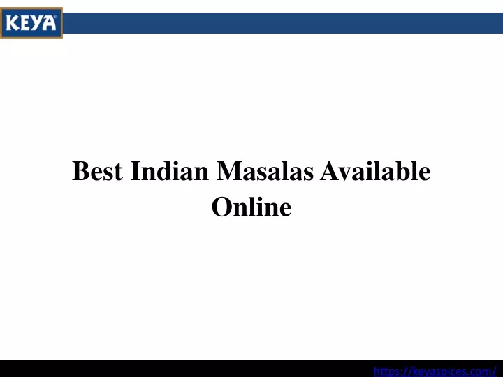 best indian masalas available online