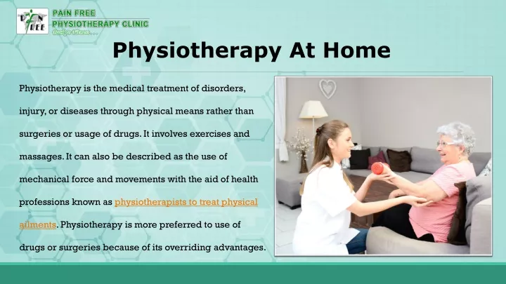 physiotherapy at home