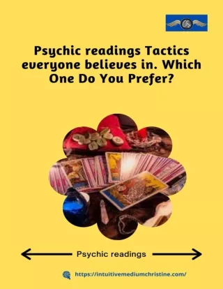 Psychic readings Tactics everyone believes in