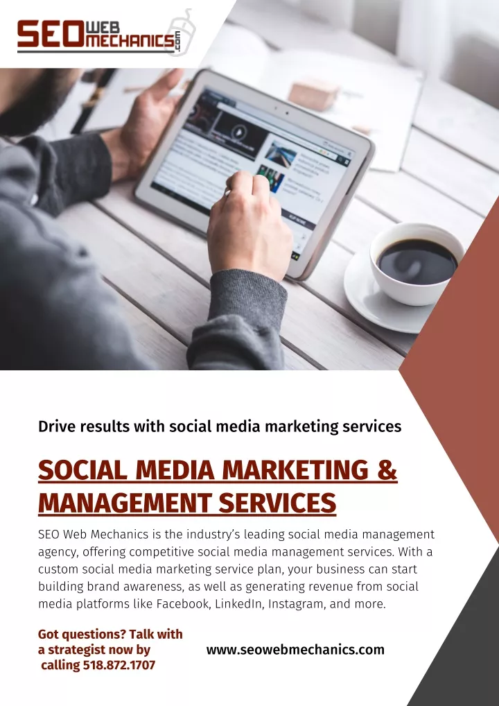 drive results with social media marketing services